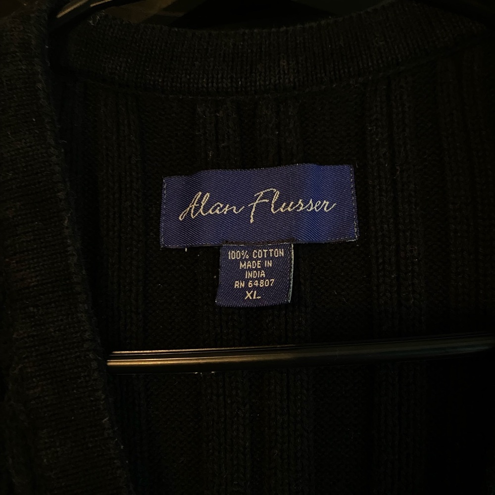 Alan Flusser Black Sweater